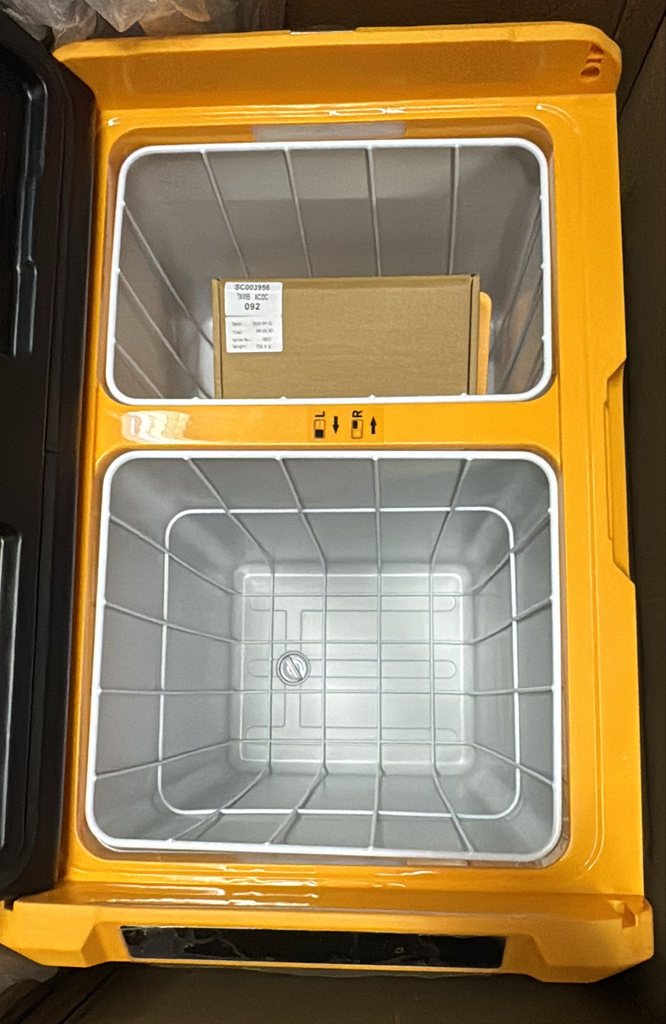 (New Open Box) BougeRV CR55 Dual Zone 59Qt (55L) Portable Fridge Freezer | 12V/24V • Car/Truck/RV