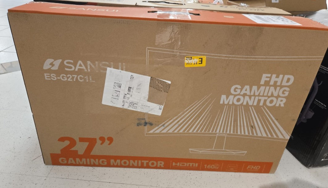 (New Open Box) SANSUI 27" Curved Gaming Monitor | 160Hz • 1ms • FHD 1080P |