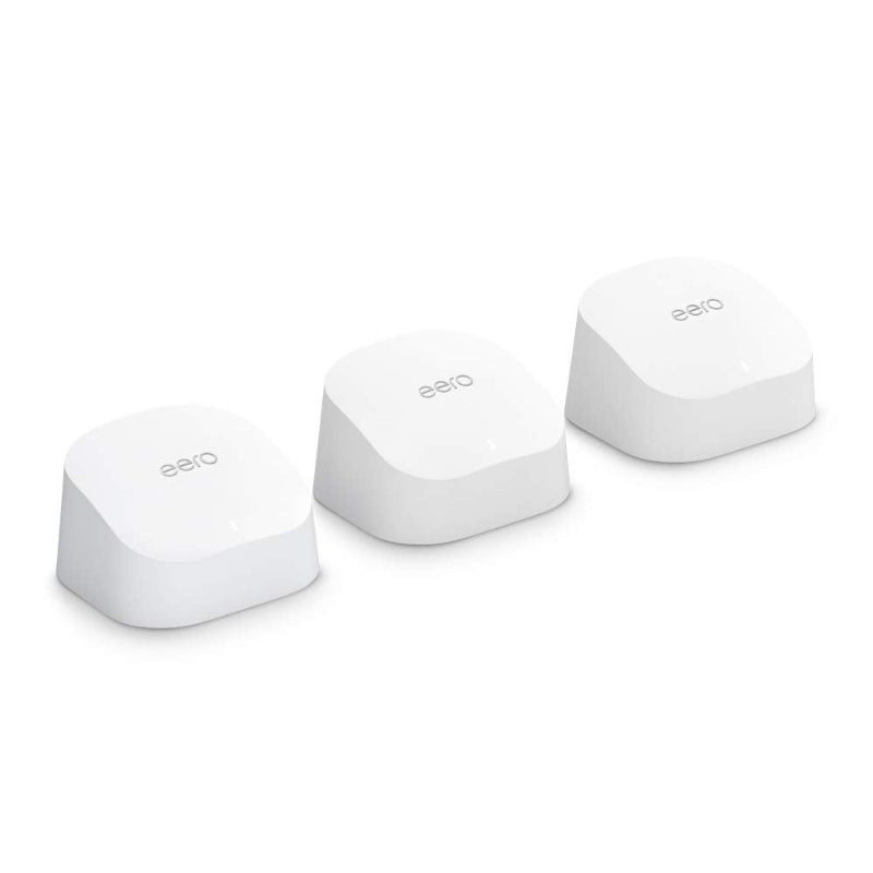 (Excellent) Amazon Eero 2nd Gen mesh wifi system - Coverage up to 4,500 sq. ft., 3-pack