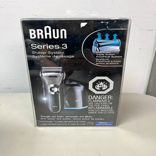 (Brand New) Braun 390CC-4 Series 3 Cord-Cordless Self-Cleaning Shaver