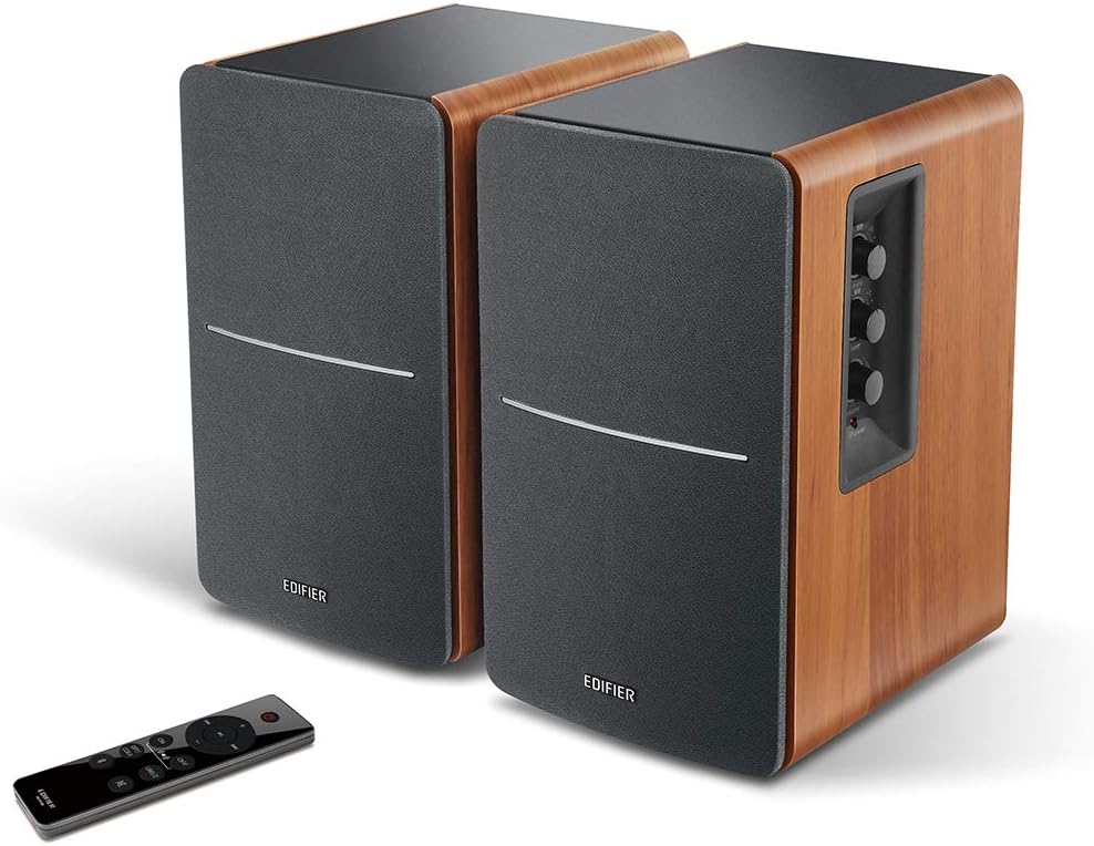 (Good) Edifier R1280DBs Active Bluetooth Bookshelf Speakers | 42W RMS ⢠Optical Input ā¢