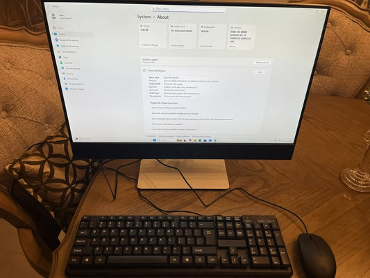 (Excellent) Dell Inspiron 24" 5475 AIO Touchscreen Desktop, AMD A12-9800, Radeon R7, 2TB, 16GB RAM, Win11,