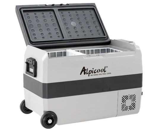 (New Open Box) Alpicool T50 Flexible Dual Zone Portable Car Fridge