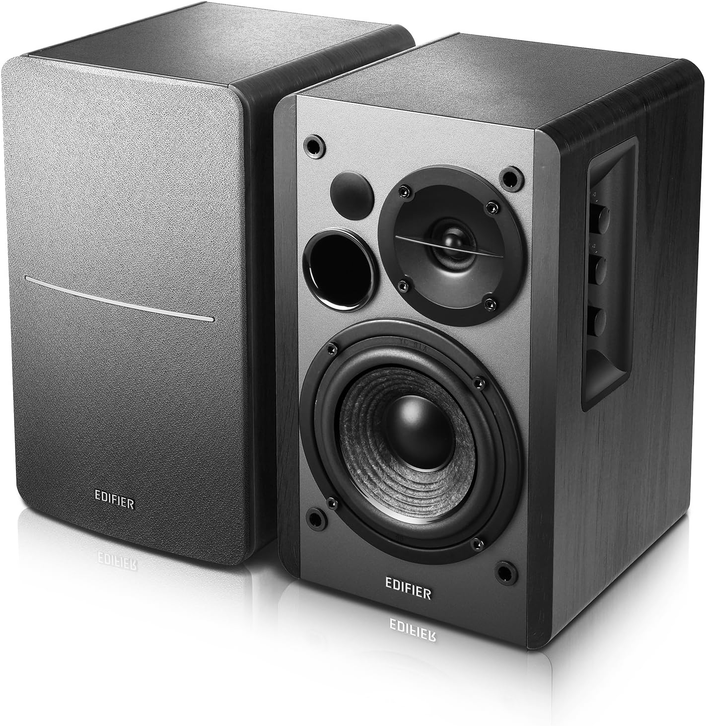 (Good) Edifier R1280DB Powered Bluetooth Bookshelf Speakers | 42W RMS ⢠Optical Input ⢠Black