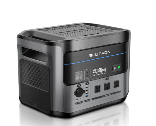 (Excellent) Blutron P1500 with 2 Solar Panels Bundle