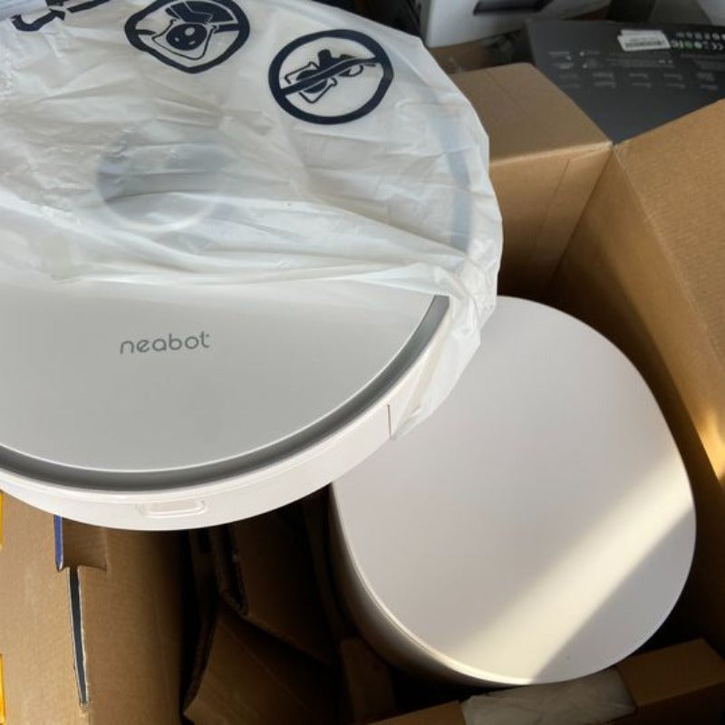 Used (Excellent) Neabot Nomo LS-01 Smart Robot Vacuum with Self-Emptying Dustbin Included, 2700Pa Strong Suction