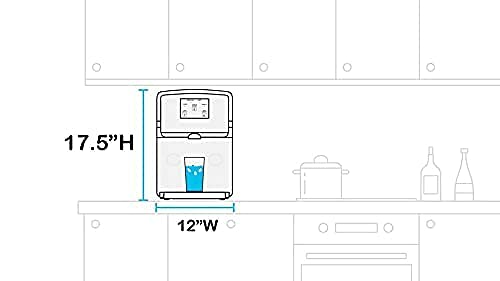 (Brand New Sealed) KBice Self Dispensing Countertop Nugget Ice Maker, Crunchy Pebble Sonic Ice Maker