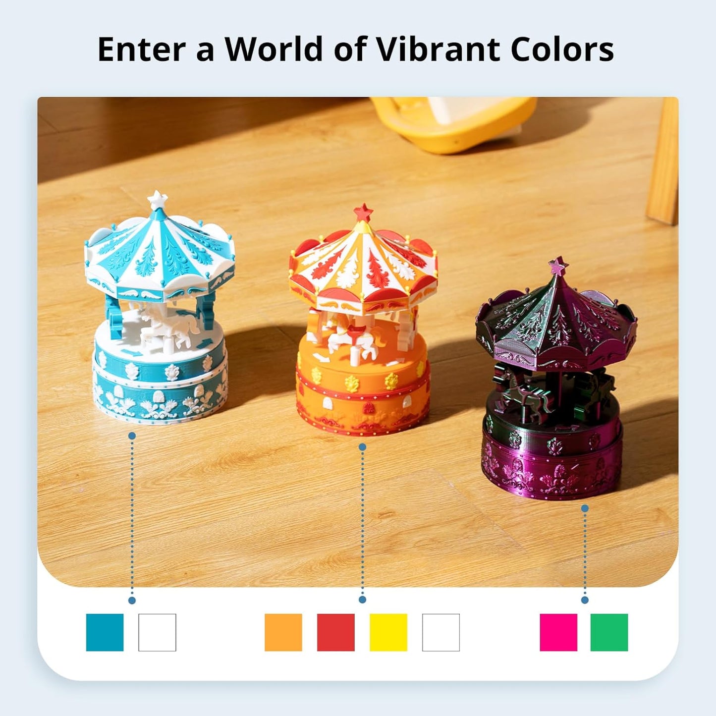 Anycubic ACE Pro - Multi Color 3D Printer Automatically Filament System, Filament Dryer Box