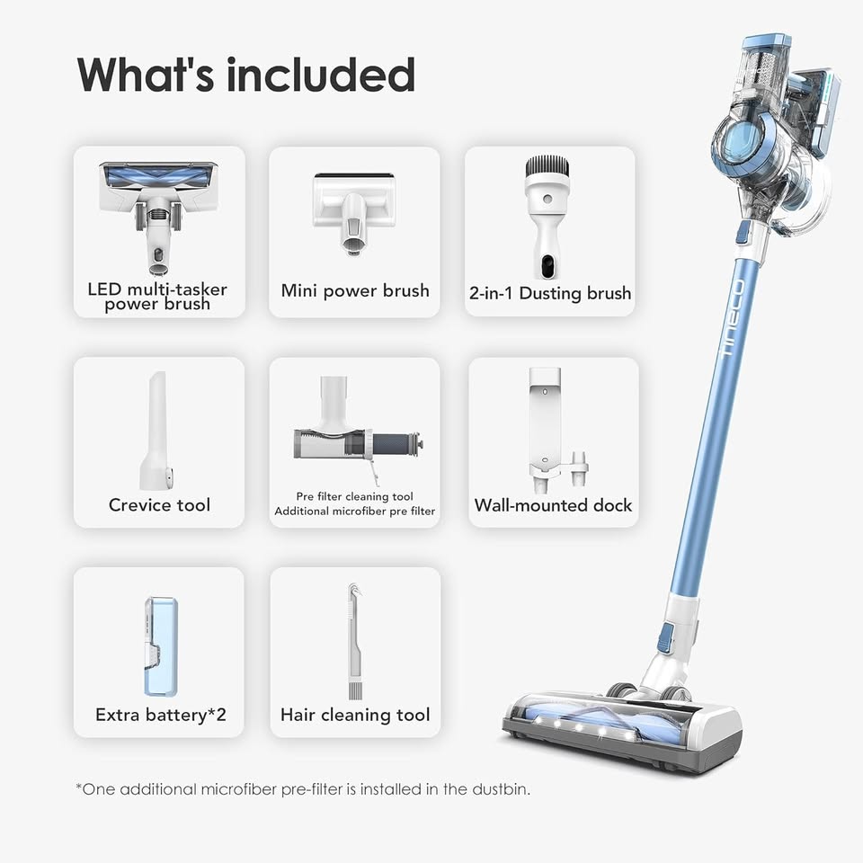 (Good) Tineco A11 Hero EX Cordless Stick Vacuum Handheld Vac Lightweight Carpet Hard Floor