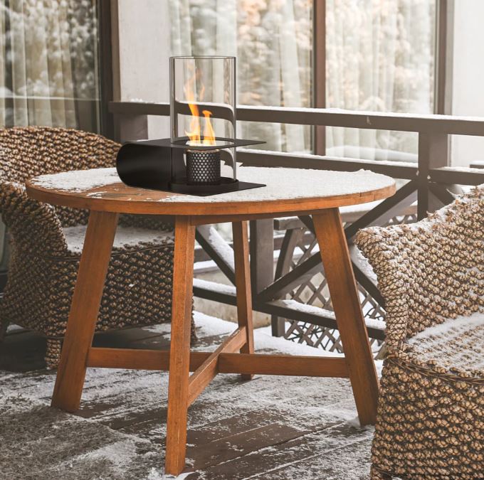 (New Open Box) Onlyfire Smokeless Tabletop Fire Pit