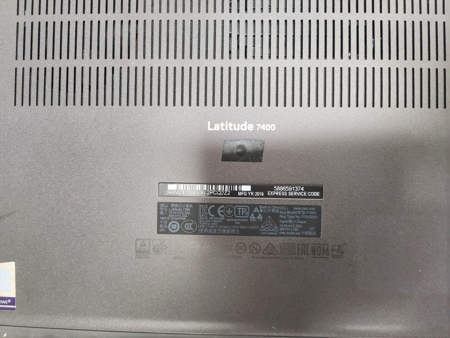 (Excellent) Dell Latitude 7400, Intel Core i7, 500GB SSD, Windows 11 Pro, MS office 2021 installed, 100% battery health