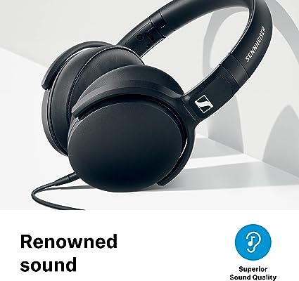 Refurbished (Excellent) Sennheiser HD 400S Closed Back, Around Ear Headphone