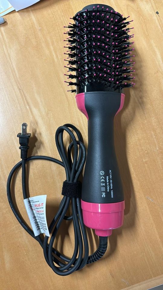 4-in-1 One Step Hair Dryers & Blower Brush With Negative Ions for Reducing Frizz and Static,For All Hair Styles