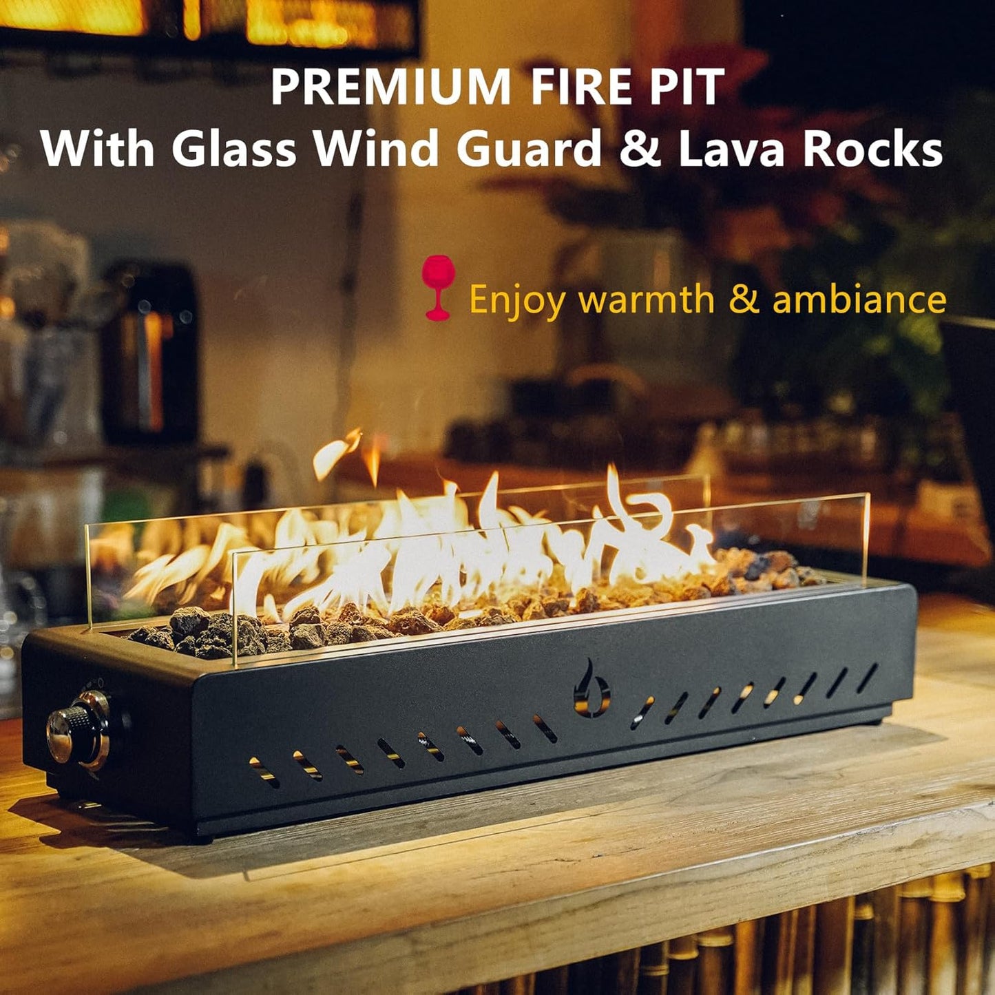 (New Open Box) ONLYFIRE OUTDOOR LIVING 28" Propane Gas Fire Pit (FP044)