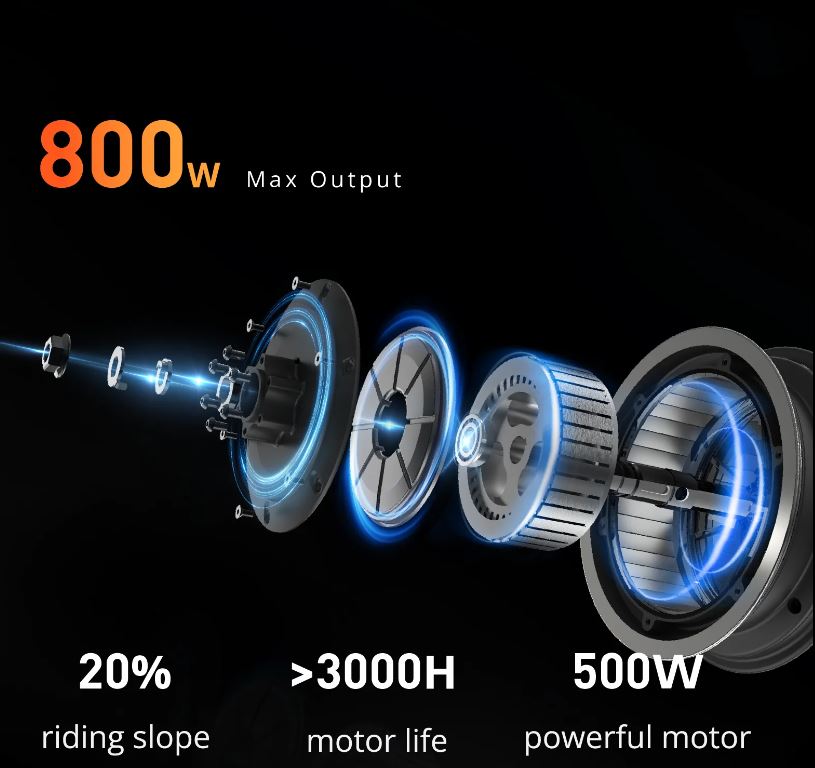 (New Open Box) Yadea KS6 Pro 800W Peak Power 20mph Electric Scooter