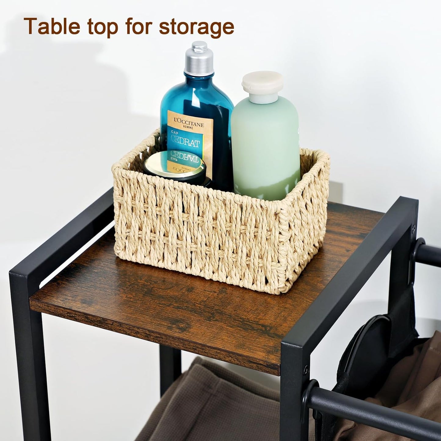 (New Open Box) LOAKEKEL Laundry Sorter 3 Section, Laundry Hamper with 3 Removable Bag, HLS030GG (DS0060)
