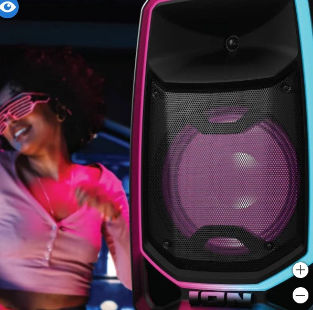 ION Audio Total PA Freedom 650W Speaker with 1 Wireless Mic