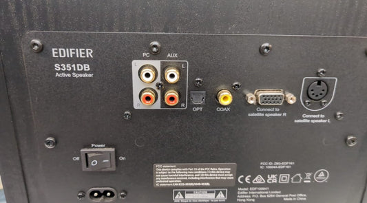 (Good) Edifier S351DB 8" Powered Subwoofer