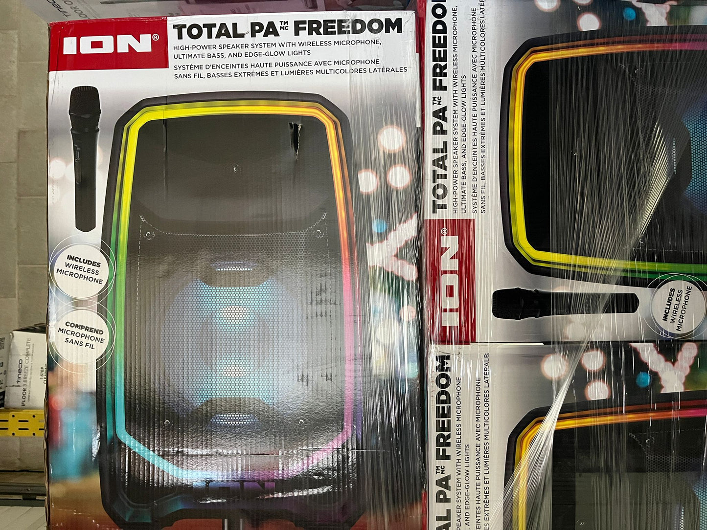 ION Audio Total PA Freedom 650W Speaker with 1 Wireless Mic