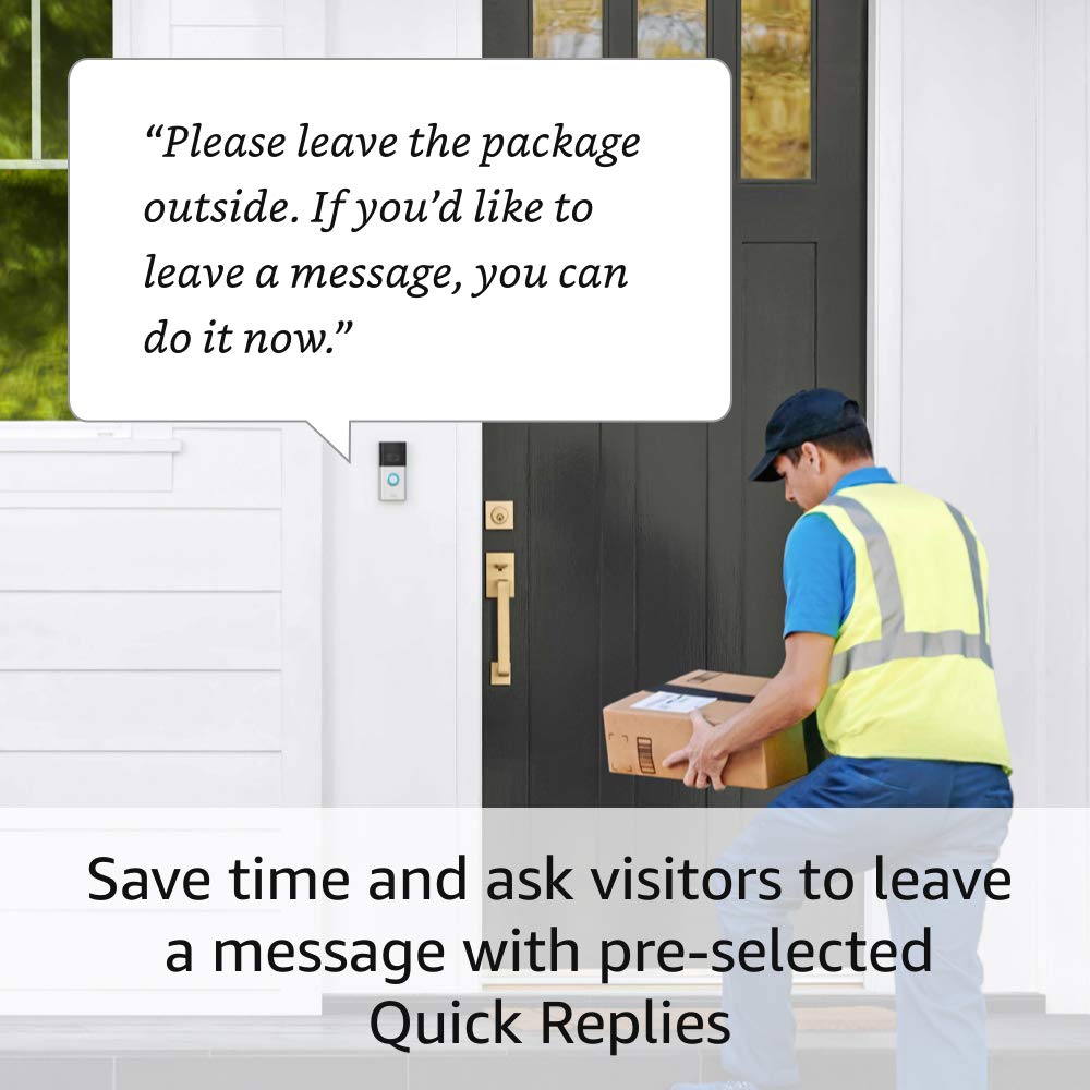 Used (good) - Ring Video Doorbell 2 with HD Video, Motion Activated Alerts, Easy Installation (2017)