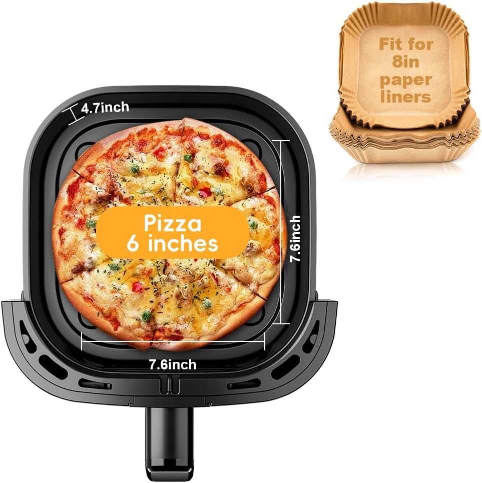 (New Open Box) ASZ Compact 5 qt Air Fryer with Window - Portable Digital 5qt Small Airfryer