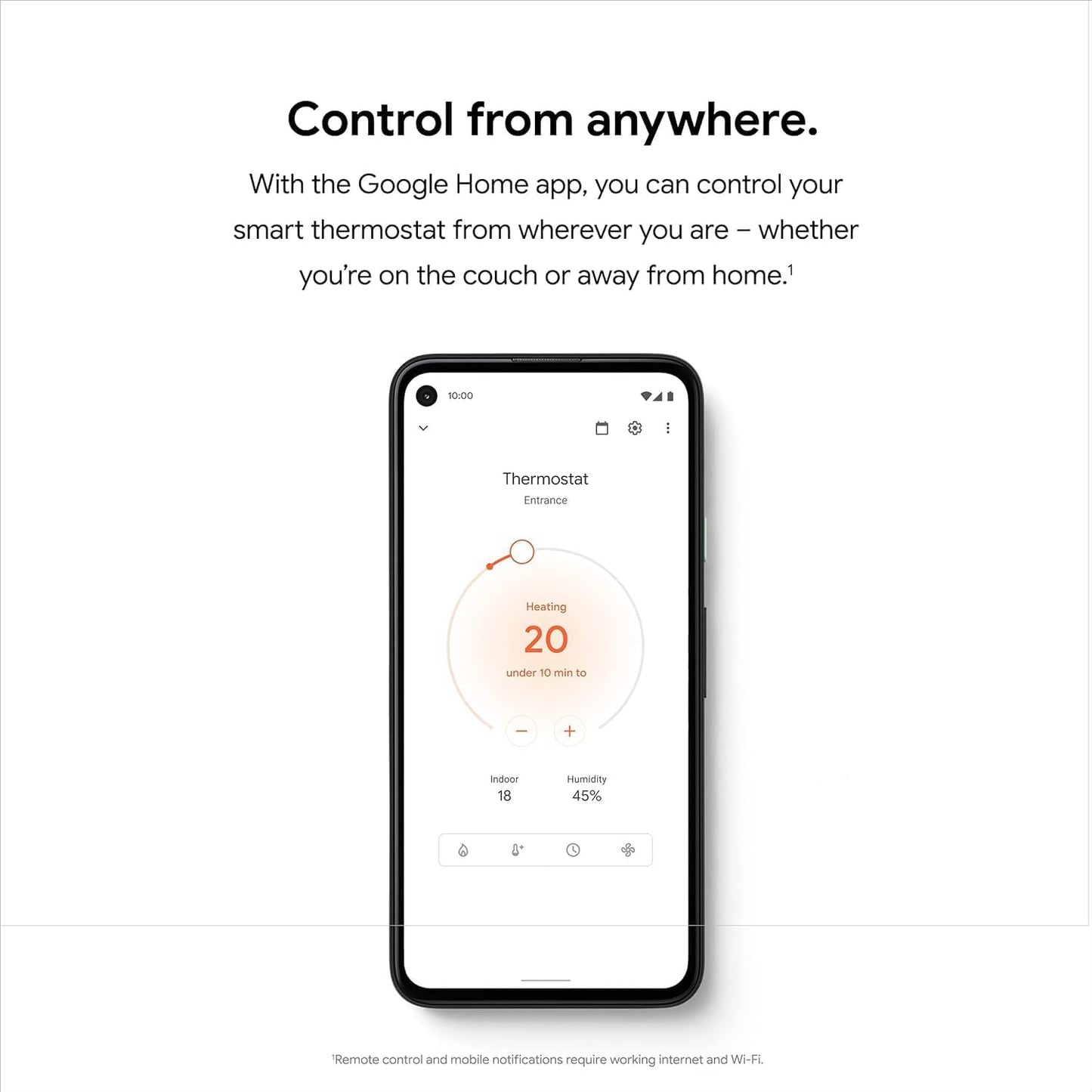 (Excellent) Google Nest Thermostat G4CVZ- Smart Thermostat for Home - Programmable WiFi Thermostat