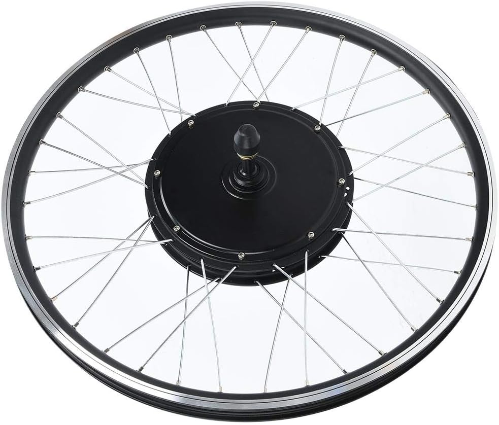 (New Open Box) Mountain Bike E-Bike Conversion Kit, 48V 1500W 26" Electric Bicycle Kit, Front/Rear Wheel