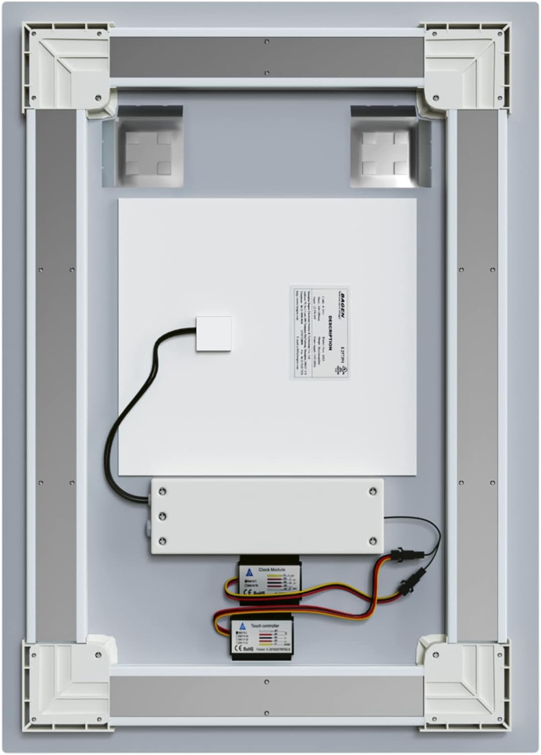 (New Open Box) Tech Drive Bathroom Mirror with led Lights Bathroom Vanity