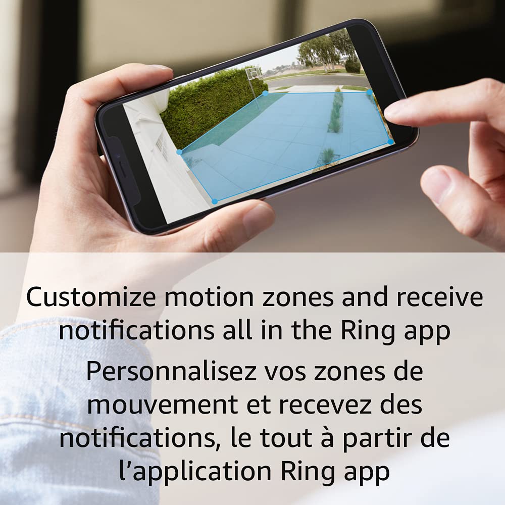 (Brand New Sealed) Ring Floodlight Cam Wired Plus with motion-activated 1080p HD video, Black