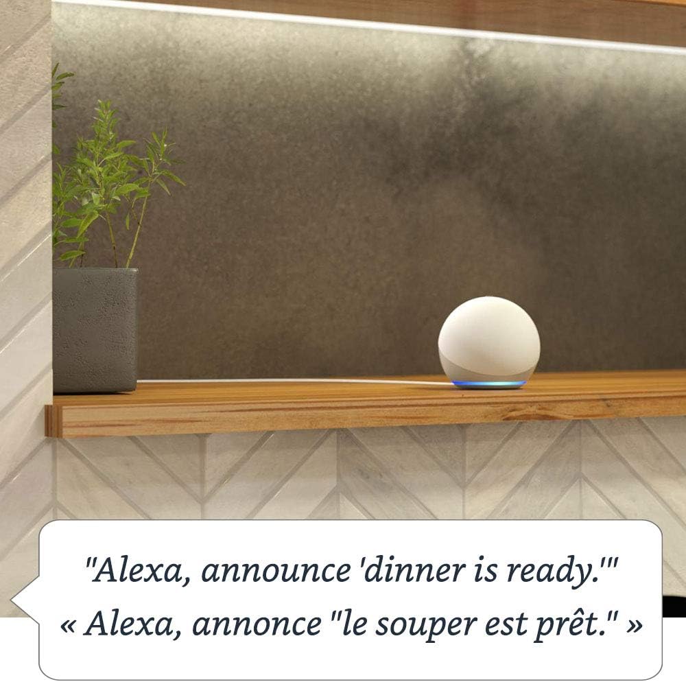 (Excellent) Echo Dot (4th Gen, 2020 release) | Smart speaker with Alexa | - blue
