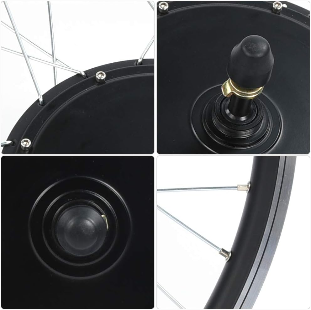 (New Open Box) Mountain Bike E-Bike Conversion Kit, 48V 1500W 26" Electric Bicycle Kit, Front/Rear Wheel