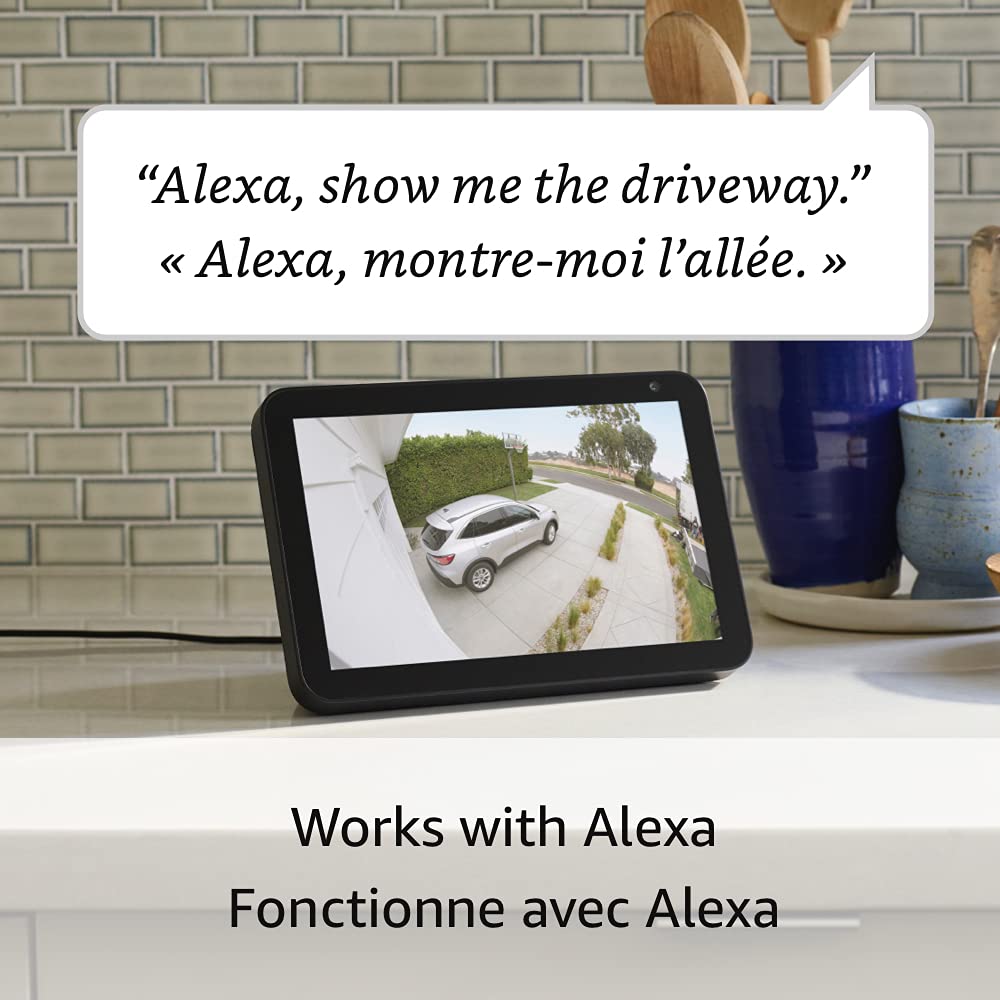 (Brand New Sealed) Ring Floodlight Cam Wired Plus with motion-activated 1080p HD video, Black