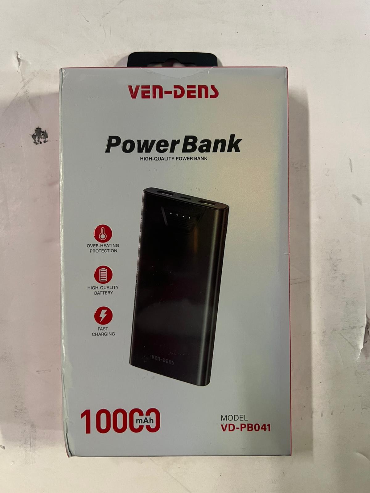 (Brand New Sealed) VEN-DENS 10000mAh Power Bank - VD-PB041