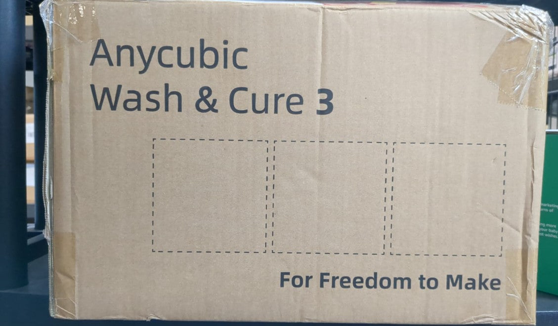 (New Open Box) Anycubic Wash & Cure 3 | 2-in-1 Washing & UV Curing Station