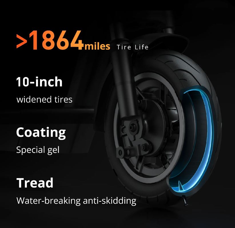 (New Open Box) Yadea KS6 Pro 800W Peak Power 20mph Electric Scooter
