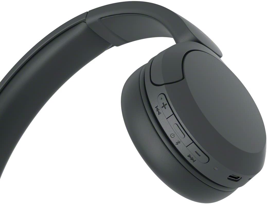 (Brand New) Sony WH-CH520 Wireless Headphones Bluetooth On-Ear Headset with Microphone, Black