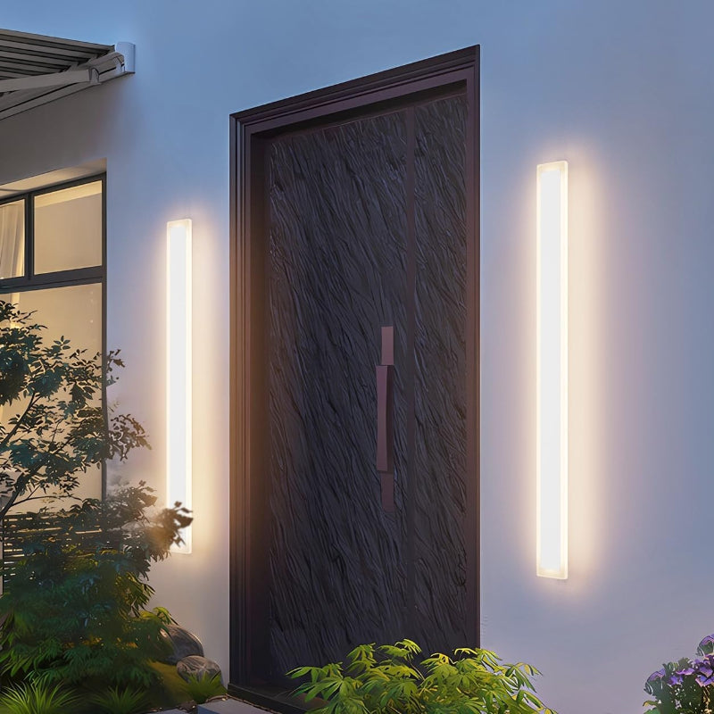 (New Open Box) Coinmit 2Pack 39.4In Long Outdoor LED Wall Light,Modern Outdoor Wall Sconces IP65 Waterproof