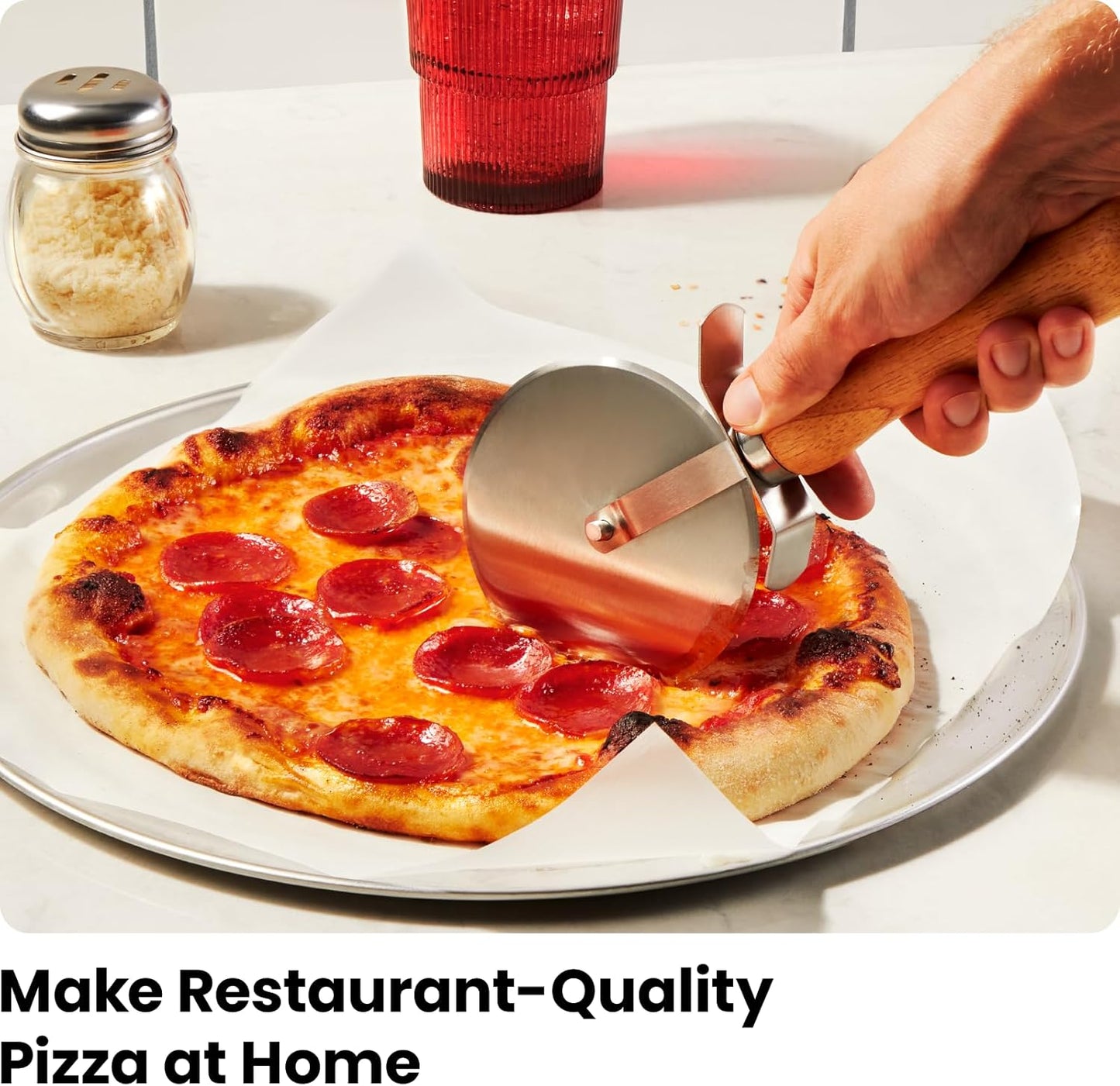 (Brand New) CHEFMAN Indoor Countertop Electric Pizza Oven, 5 Touchscreen Presets