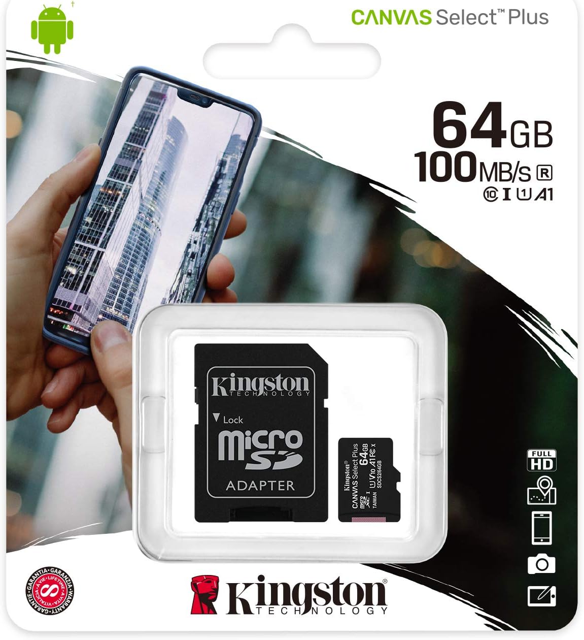 (Brand New) Kingston 64GB micSDXC Canvas Select Plus