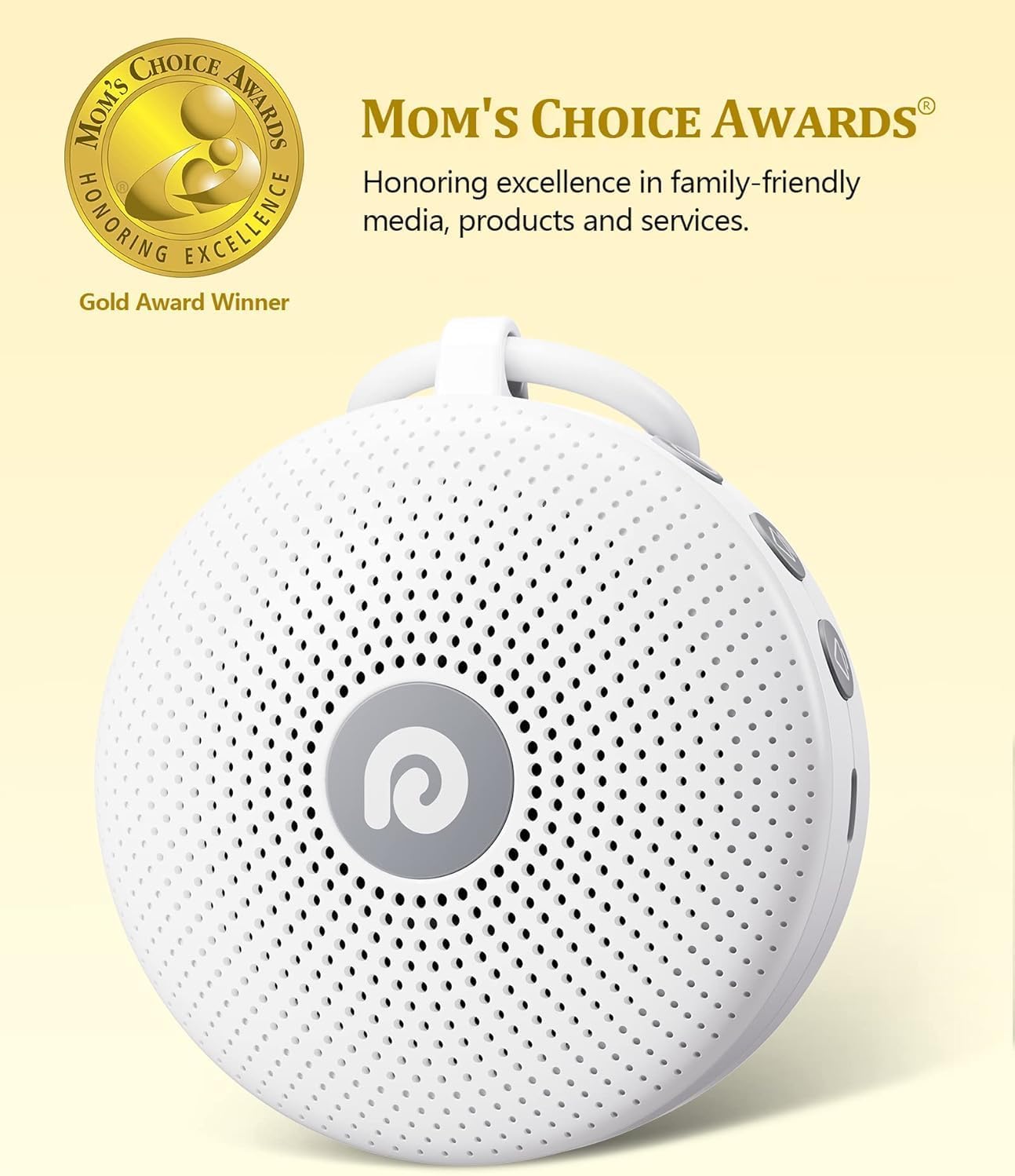 (Excellent) Dreamegg White Noise Machine - Portable Sound Machine for Baby Adult, Features Powerful Battery