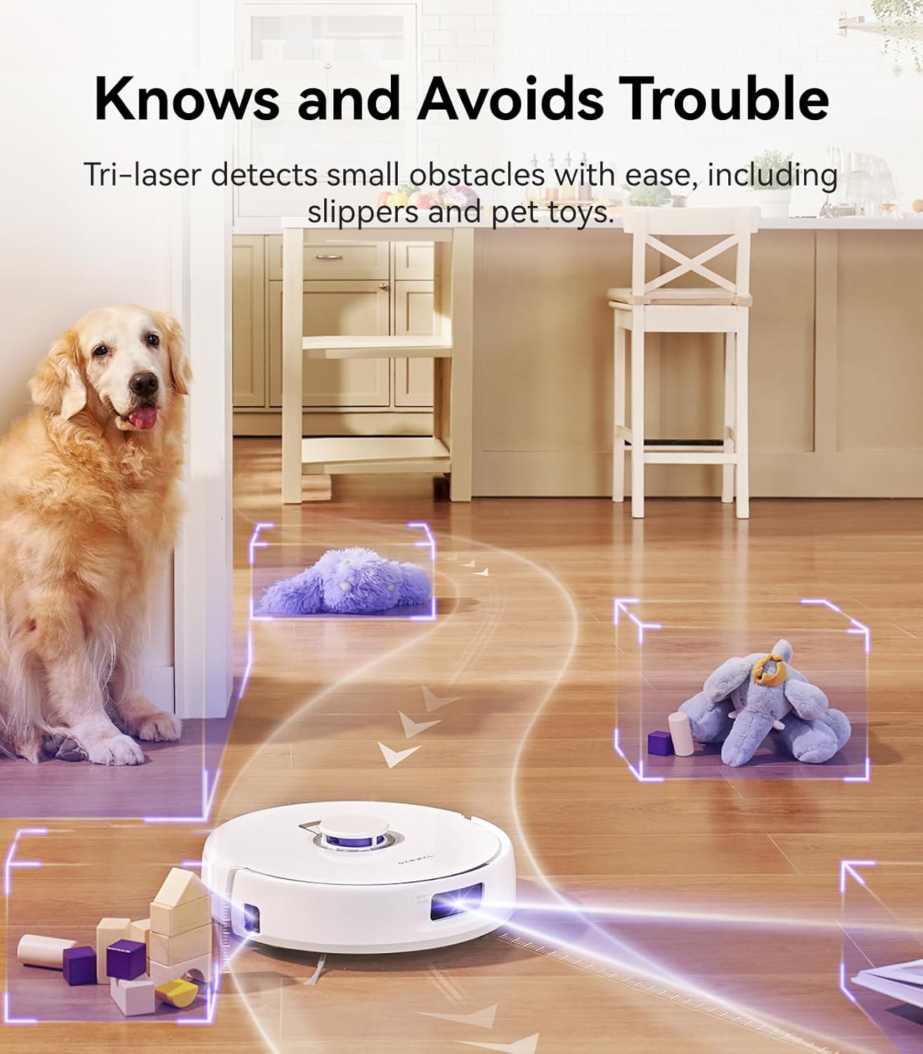 (Excellent) NARWAL Freo X Plus Robot Vacuum and Mop, Zero Tangles Brush, 7800Pa Suction