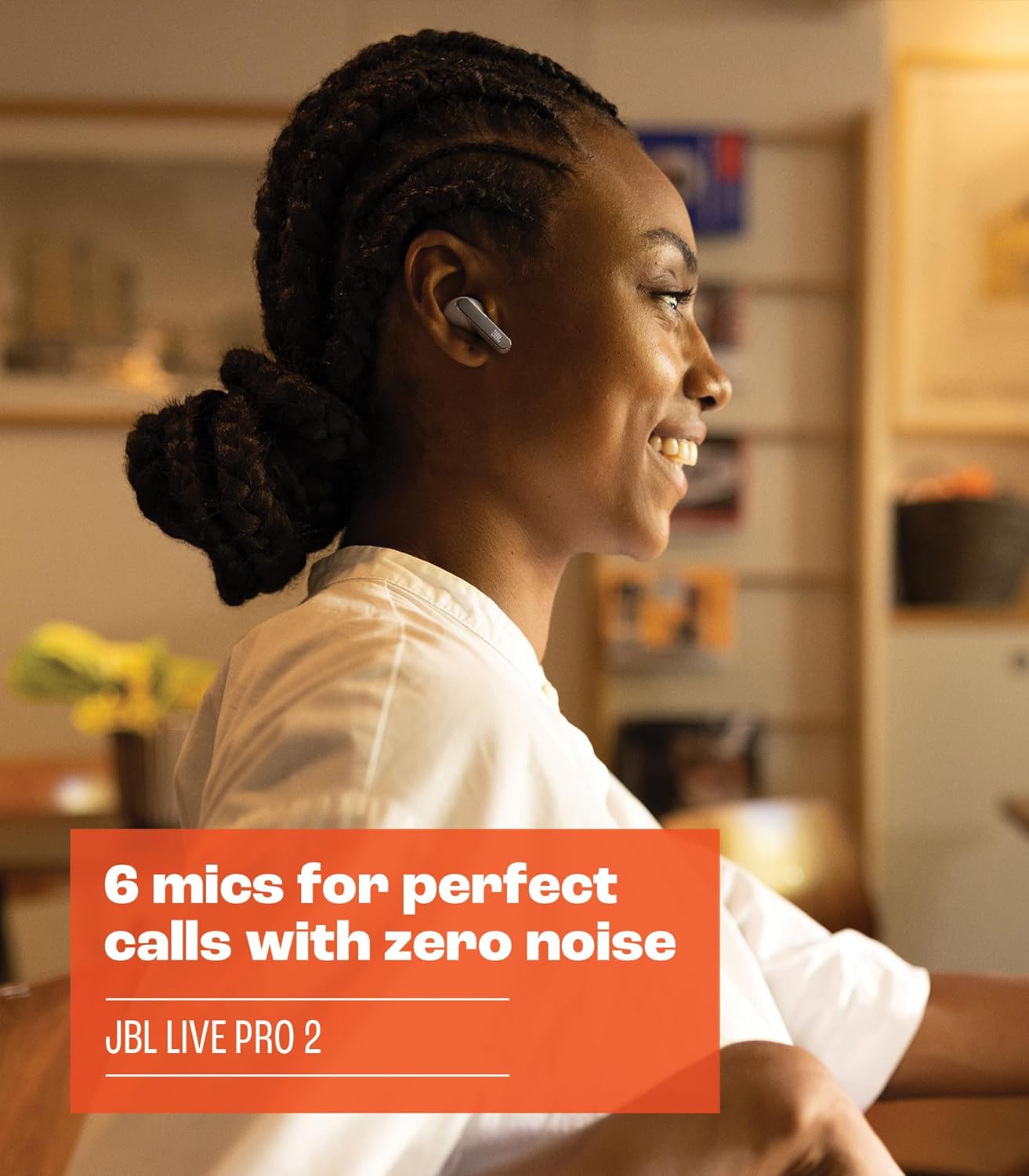 (Brand New) JBL Live Pro TWS 2: 40 Hours of Playtime, True Adaptive Noise Cancelling (Black)