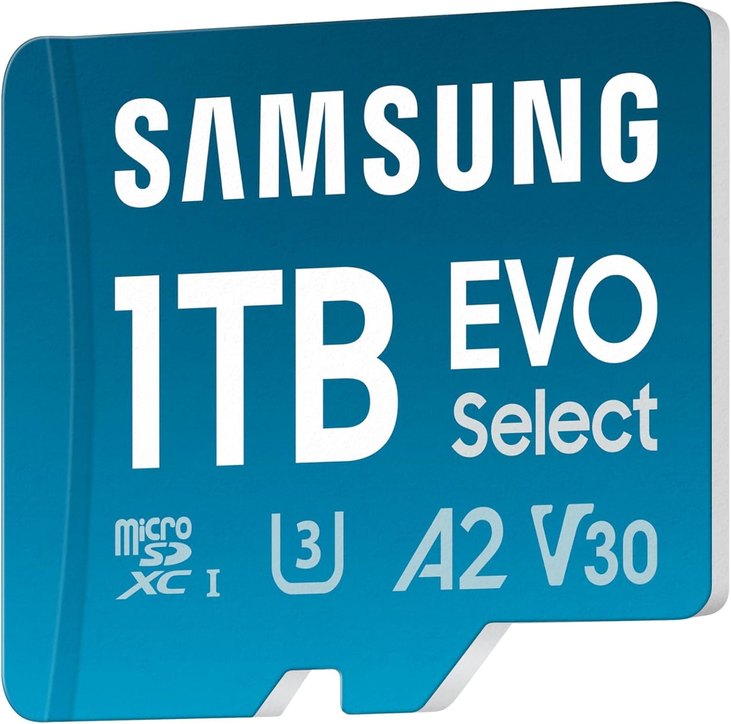 (Brand New) SAMSUNG EVO Select microSD Memory Card + Adapter, 1TB microSDXC, Up to 160 MB/s, UHS