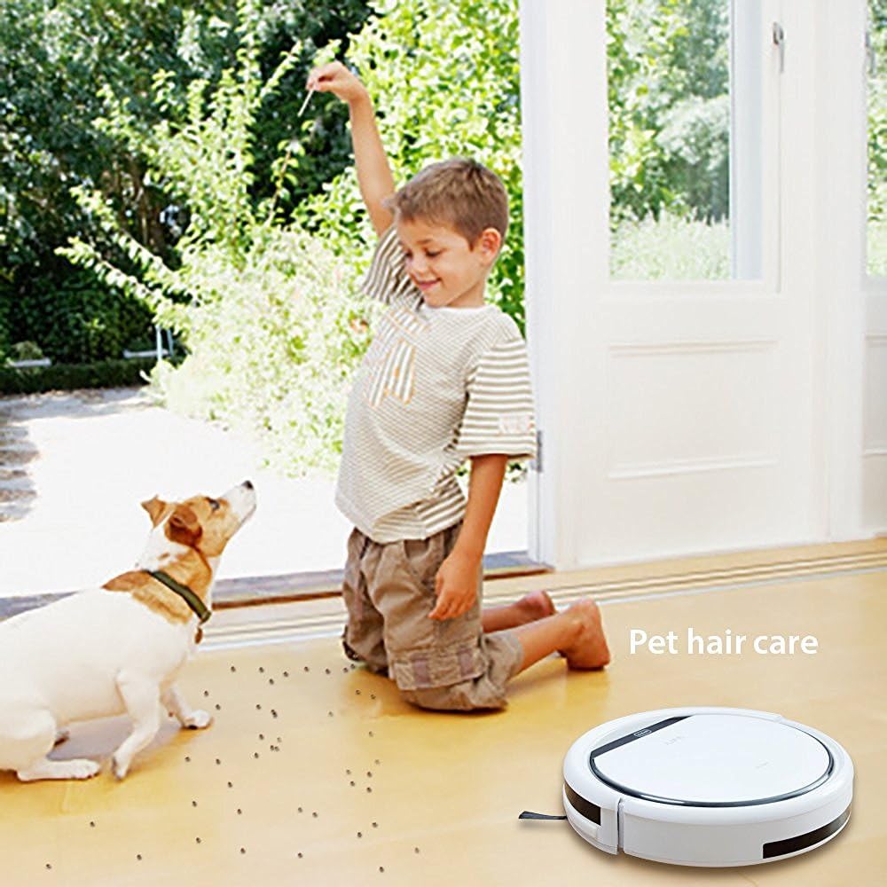 (Excellent) ILIFE V3s Pro Robot Vacuum Cleaner, Tangle-Free Suction