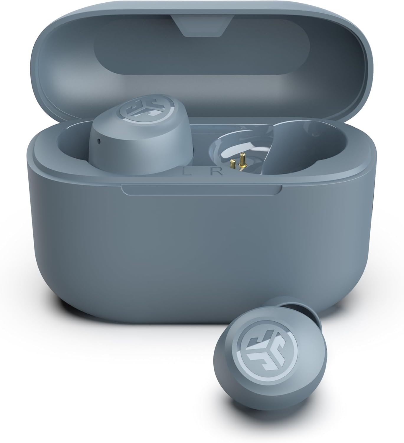 (Brand New) JLab Go Air Pop True Wireless Bluetooth Earbuds + Charging Case, Black, Dual Connect