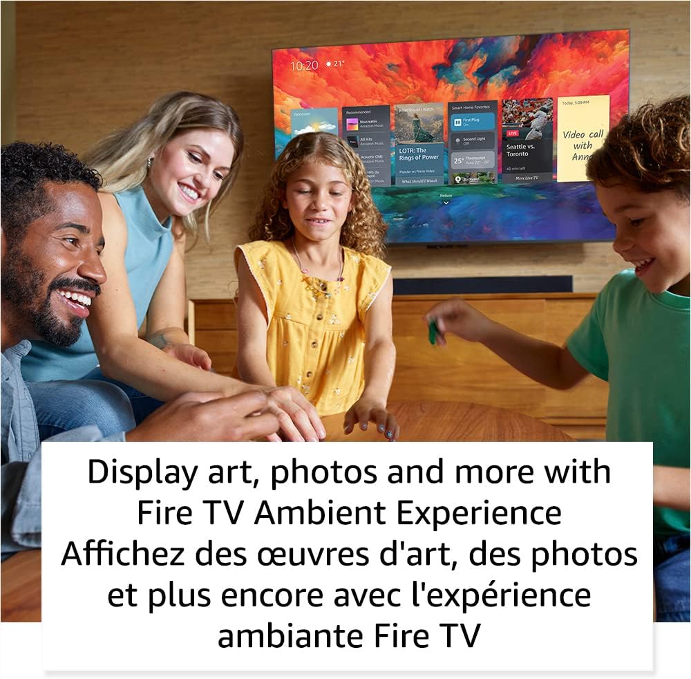 (Brand New Sealed) Amazon Fire TV 55" Omni QLED Series 4K UHD smart TV, Dolby Vision IQ