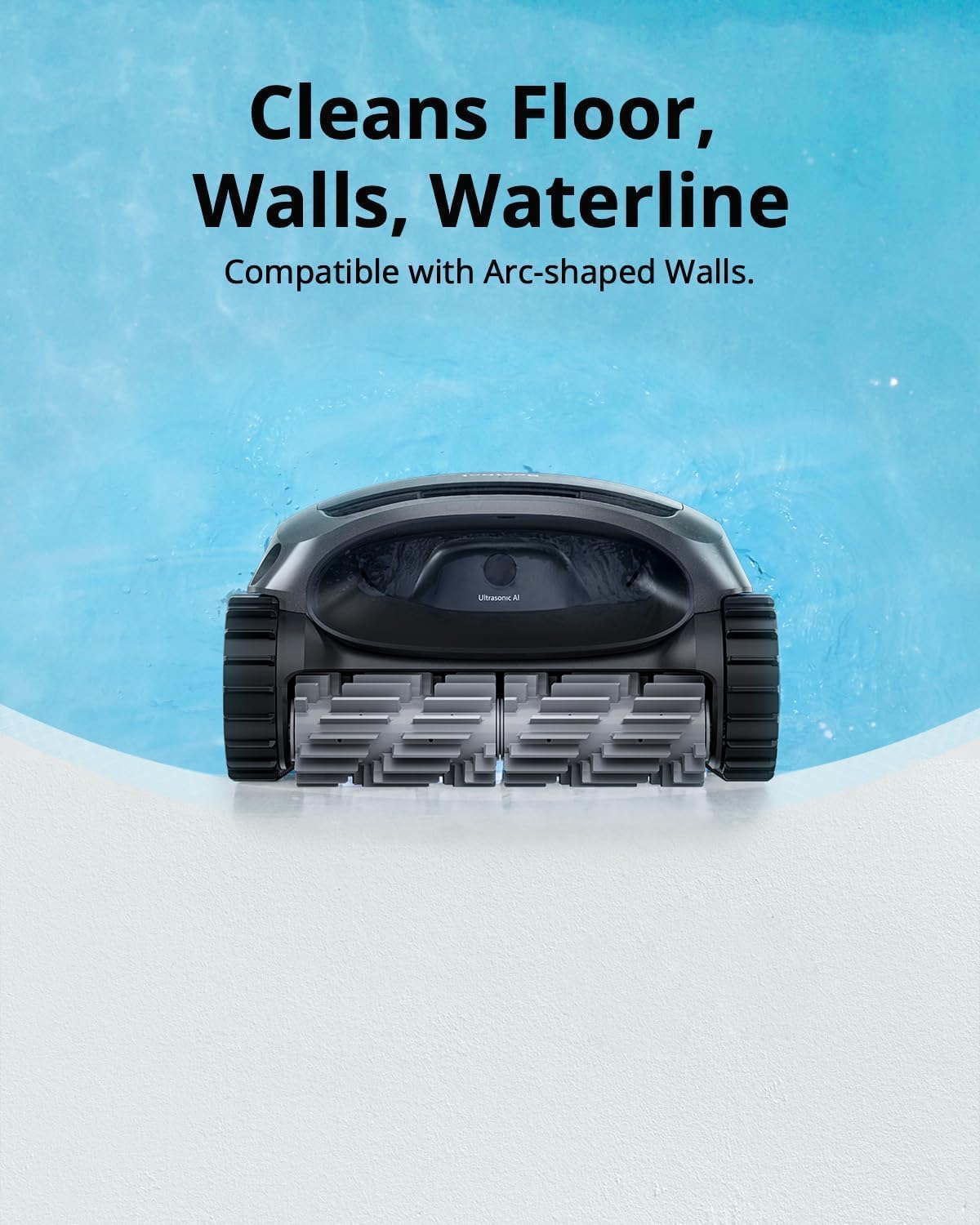(Excellent) Beatbot AquaSense Cordless Robotic Pool Vacuum Cleaner - Intelligent Path Opimization, Cleans Floor, Walls, and Waterline - Suitable for Above & In-Ground Pools up to 2,260 sq.ft.