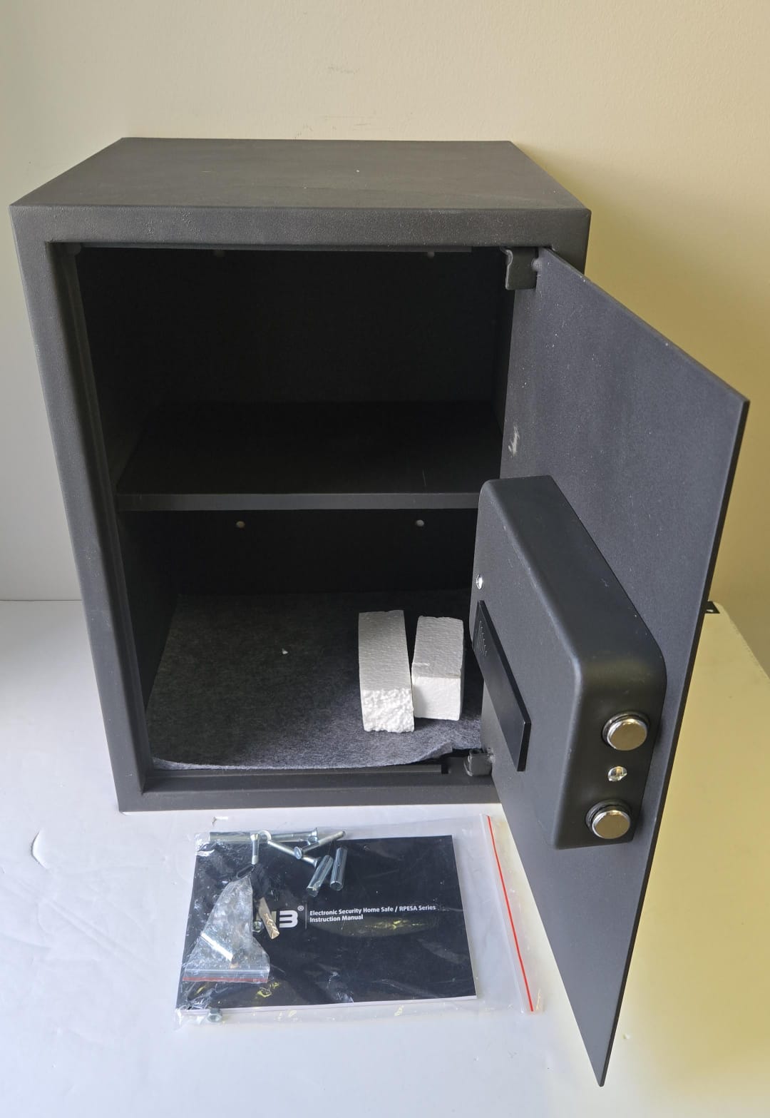 (New Open Box) RPNB Deluxe Safe and Lock Box,Digital Keypad Safe Box ,1.8 Cubic Feet (RP50ESA)