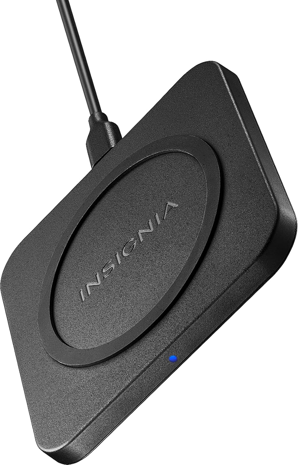 Insignia 10 W Qi Certified Wireless Charging Pad for Android/iPhone - Black - Model: NS-MWPC10K