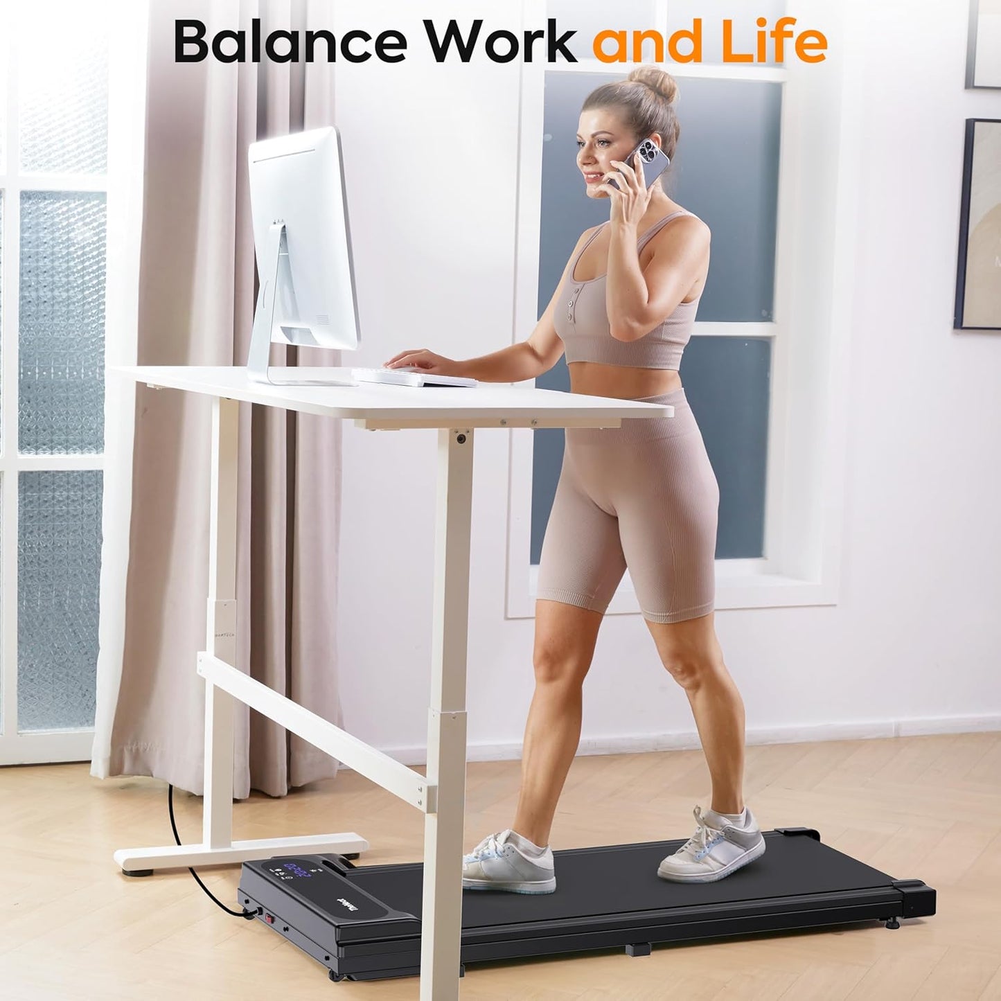 (Brand New) TheNeat Walking Pad, Walking Pad Treadmill, Treadmills for Home Office,